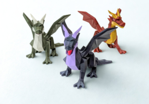Puzzle 3D Dragon - Tamaño grande